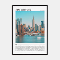 New York City Travel Color No 1 Poster