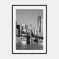New York (State) Photo B&W Poster