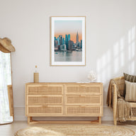 New York (State) Photo Color Poster