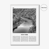 New York State Print Black and White No 2, New York Wall Art, New York Poster, New York Photo, New York Wall Décor, New York Map