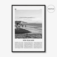 New Zealand Print Black and White No 2, New Zealand Wall Art, New Zealand Poster, New Zealand Photo, NZ, Wellington, Auckland, Oceania