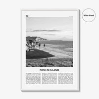New Zealand Print Black and White No 2, New Zealand Wall Art, New Zealand Poster, New Zealand Photo, NZ, Wellington, Auckland, Oceania