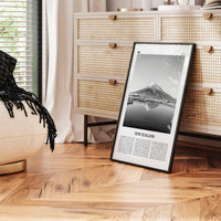 New Zealand Print Black and White No 3, New Zealand Wall Art, New Zealand Poster, New Zealand Photo, NZ, Wellington, Auckland, Oceania