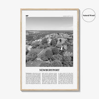Newburyport Print Black and White, Newburyport Wall Art, Newburyport Poster, Newburyport Photo, Newburyport Map, Newburyport Wall Decor,