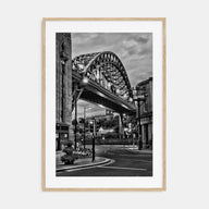 Newcastle upon Tyne Photo B&W Poster