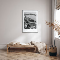 Newfoundland and Labrador Portrait B&W Poster