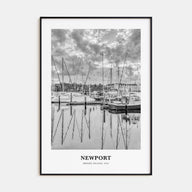 Newport Portrait B&W Poster