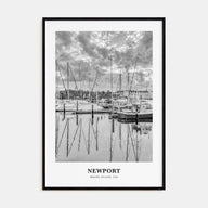 Newport Portrait B&W Poster