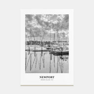 Newport Portrait B&W Poster