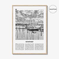 Newport Print Black and White, Newport Wall Art, Newport Poster, Newport Photo, Newport Wall Décor, Rhode Island, USA, United States