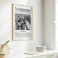 Nha Trang Print Black and White, Nha Trang Wall Art, Nha Trang Poster, Nha Trang Photo, Nha Trang Wall Décor, Nha Trang Map, Vietnam