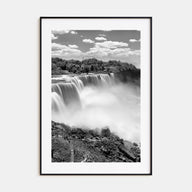 Niagara Falls, North America Photo B&W Poster
