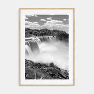 Niagara Falls, North America Photo B&W Poster