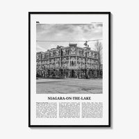 Niagara On The Lake Print Black and White, Niagara on the Lake Wall Art, Niagara on the Lake Poster, Niagara on the Lake Photo,