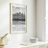 Niagara On The Lake Print Black and White, Niagara on the Lake Wall Art, Niagara on the Lake Poster, Niagara on the Lake Photo,