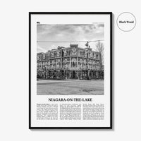 Niagara On The Lake Print Black and White, Niagara on the Lake Wall Art, Niagara on the Lake Poster, Niagara on the Lake Photo,