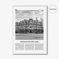 Niagara On The Lake Print Black and White, Niagara on the Lake Wall Art, Niagara on the Lake Poster, Niagara on the Lake Photo,