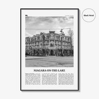 Niagara On The Lake Print Black and White, Niagara on the Lake Wall Art, Niagara on the Lake Poster, Niagara on the Lake Photo,