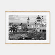 Nicaragua Landscape B&W Poster