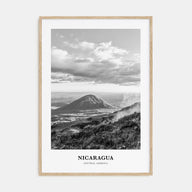 Nicaragua Portrait B&W Poster