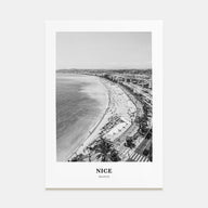 Nice Portrait B&W Poster