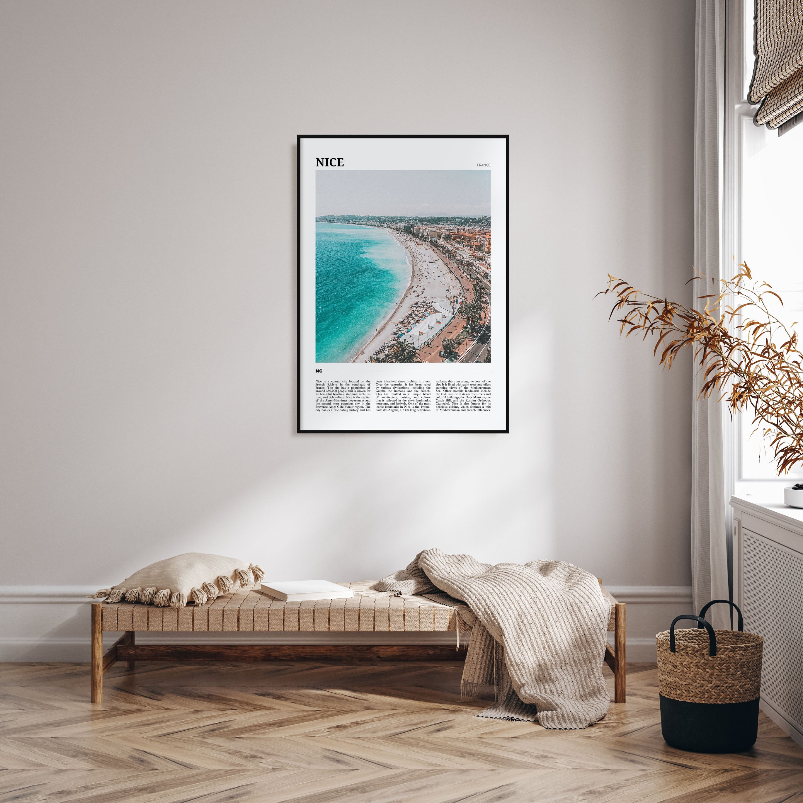 Nice Travel Color Poster