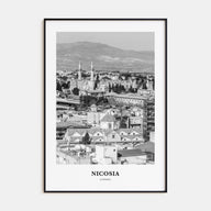 Nicosia Portrait B&W Poster