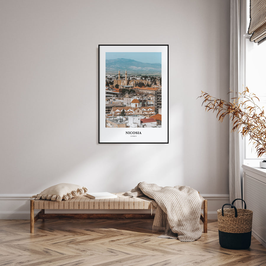 Nicosia Portrait Color Poster