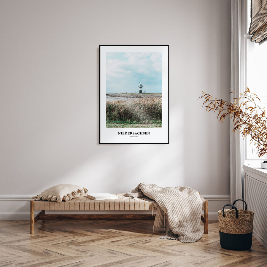 Niedersachsen Portrait Color Poster