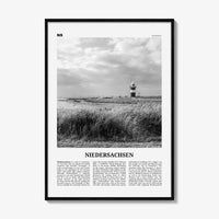 Niedersachsen Print Black and White, Niedersachsen Wall Art, Niedersachsen Poster, Niedersachsen Photo, Niedersachsen Map, Germany