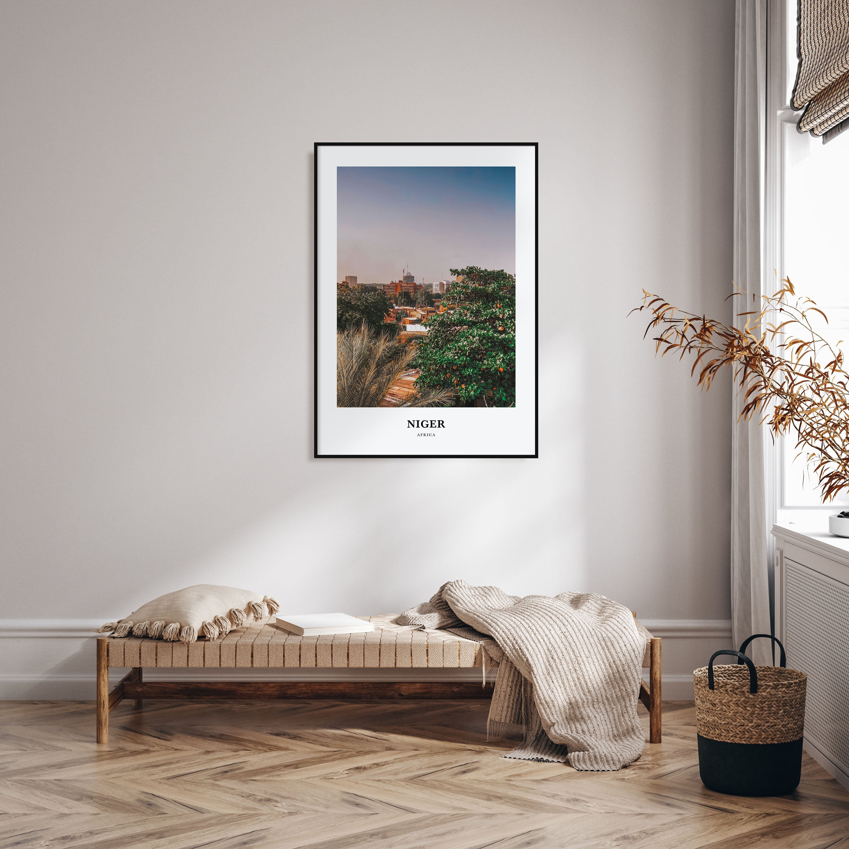 Niger Portrait Color Poster