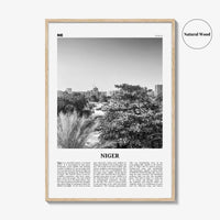 Niger Print Black and White, Niger Wall Art, Niger Poster, Niger Photo, Niger Wall Decor, Country Art Print, Africa