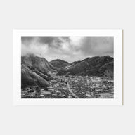Nigeria Landscape B&W Poster