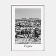 Nigeria Portrait B&W No 1 Poster
