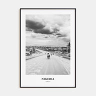 Nigeria Portrait B&W No 3 Poster