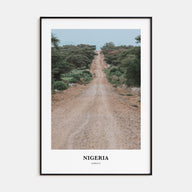 Nigeria Portrait Color Poster
