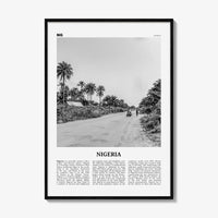 Nigeria Print Black and White No 1, Nigeria Wall Art, Nigeria Poster, Nigeria Photo, Nigeria Wall Decor, Nijeriya, Abuja, Lagos, Africa