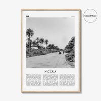 Nigeria Print Black and White No 1, Nigeria Wall Art, Nigeria Poster, Nigeria Photo, Nigeria Wall Decor, Nijeriya, Abuja, Lagos, Africa