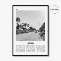 Nigeria Print Black and White No 1, Nigeria Wall Art, Nigeria Poster, Nigeria Photo, Nigeria Wall Decor, Nijeriya, Abuja, Lagos, Africa