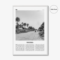 Nigeria Print Black and White No 1, Nigeria Wall Art, Nigeria Poster, Nigeria Photo, Nigeria Wall Decor, Nijeriya, Abuja, Lagos, Africa