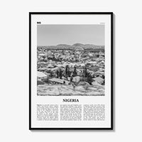 Nigeria Print Black and White No 2, Nigeria Wall Art, Nigeria Poster, Nigeria Photo, Nigeria Wall Decor, Nijeriya, Abuja, Lagos, Africa