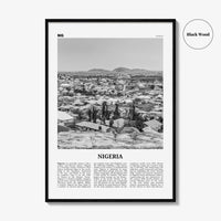 Nigeria Print Black and White No 2, Nigeria Wall Art, Nigeria Poster, Nigeria Photo, Nigeria Wall Decor, Nijeriya, Abuja, Lagos, Africa