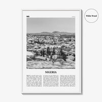 Nigeria Print Black and White No 2, Nigeria Wall Art, Nigeria Poster, Nigeria Photo, Nigeria Wall Decor, Nijeriya, Abuja, Lagos, Africa