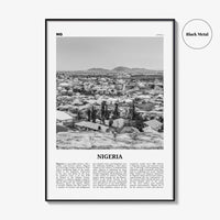 Nigeria Print Black and White No 2, Nigeria Wall Art, Nigeria Poster, Nigeria Photo, Nigeria Wall Decor, Nijeriya, Abuja, Lagos, Africa