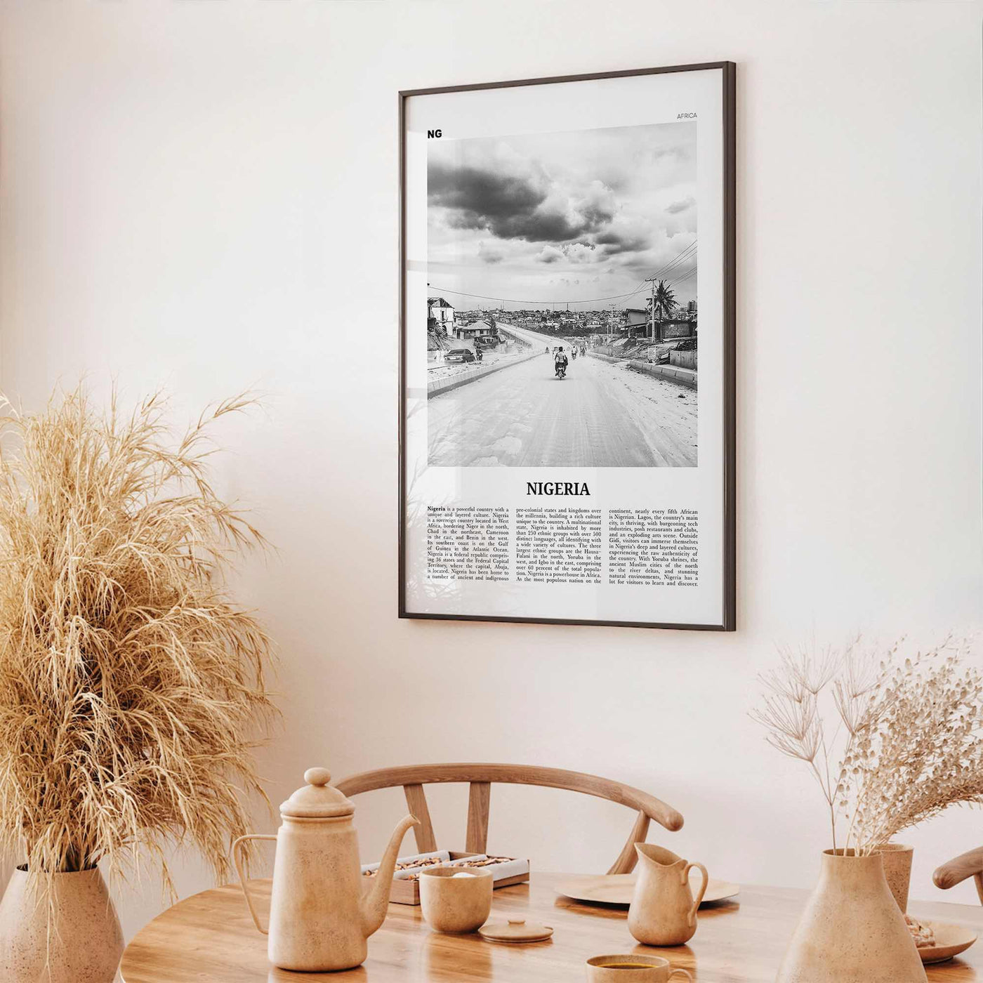 Nigeria Print Black and White No 3, Nigeria Wall Art, Nigeria Poster, Nigeria Photo, Nigeria Wall Decor, Nijeriya, Abuja, Lagos, Africa