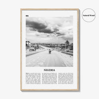 Nigeria Print Black and White No 3, Nigeria Wall Art, Nigeria Poster, Nigeria Photo, Nigeria Wall Decor, Nijeriya, Abuja, Lagos, Africa