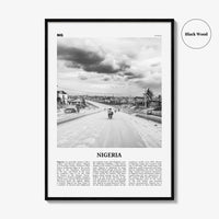 Nigeria Print Black and White No 3, Nigeria Wall Art, Nigeria Poster, Nigeria Photo, Nigeria Wall Decor, Nijeriya, Abuja, Lagos, Africa