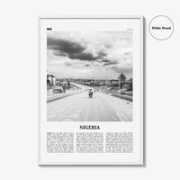 Nigeria Print Black and White No 3, Nigeria Wall Art, Nigeria Poster, Nigeria Photo, Nigeria Wall Decor, Nijeriya, Abuja, Lagos, Africa