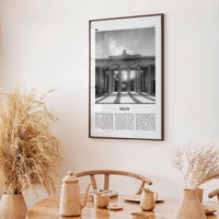 Niles Print Black and White, Niles Wall Art, Niles Poster, Niles Photo, Niles Wall Décor, Niles Map, Ohio, USA