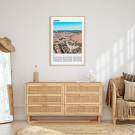 Nîmes Travel Color Poster